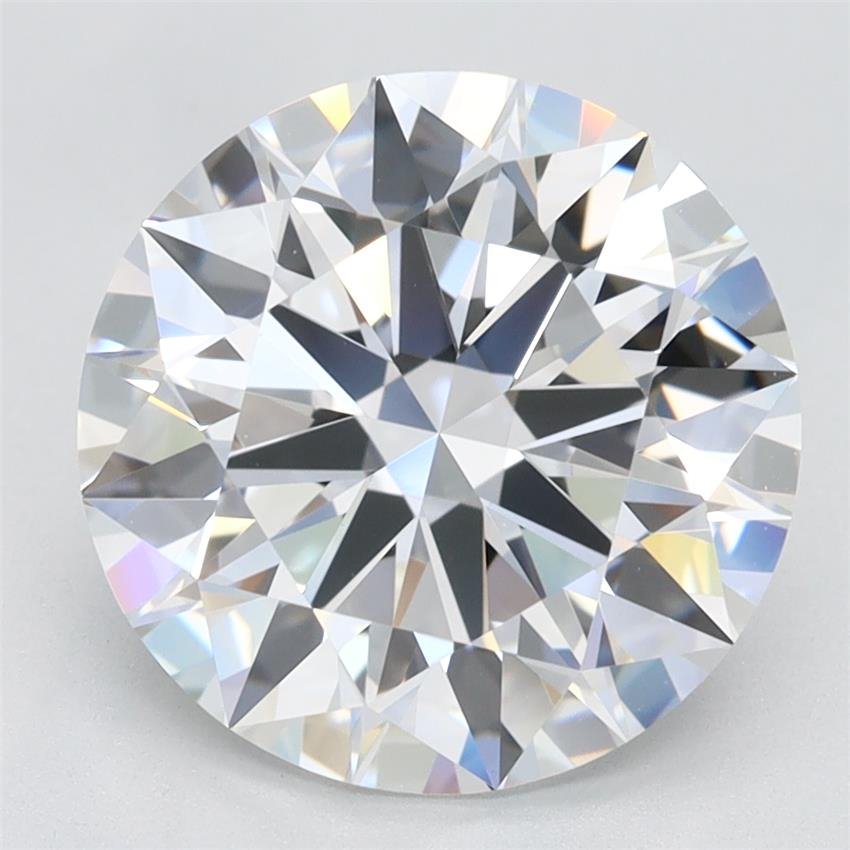 3.45ct E VVS1 Rare Carat Ideal Cut Round Lab Grown Diamond