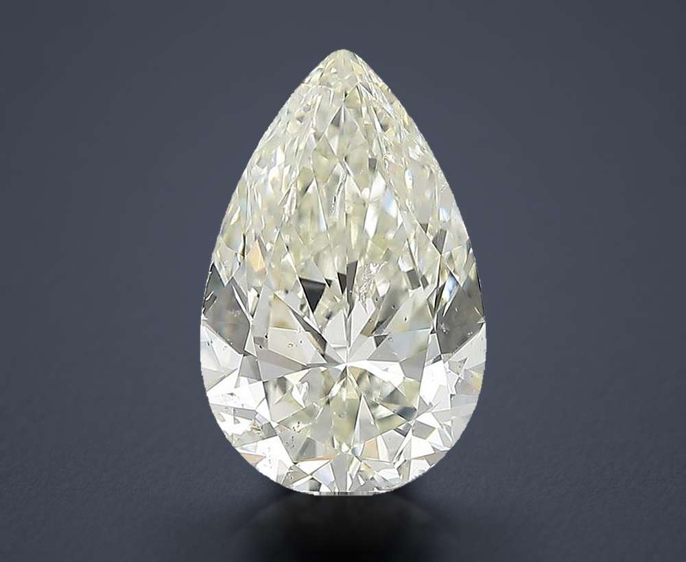 3.01 Carat Pear Natural Diamond
