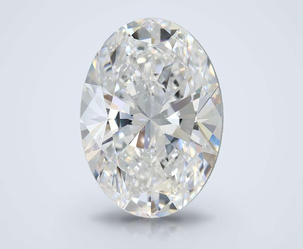 3.50 Carat Oval Lab Diamond