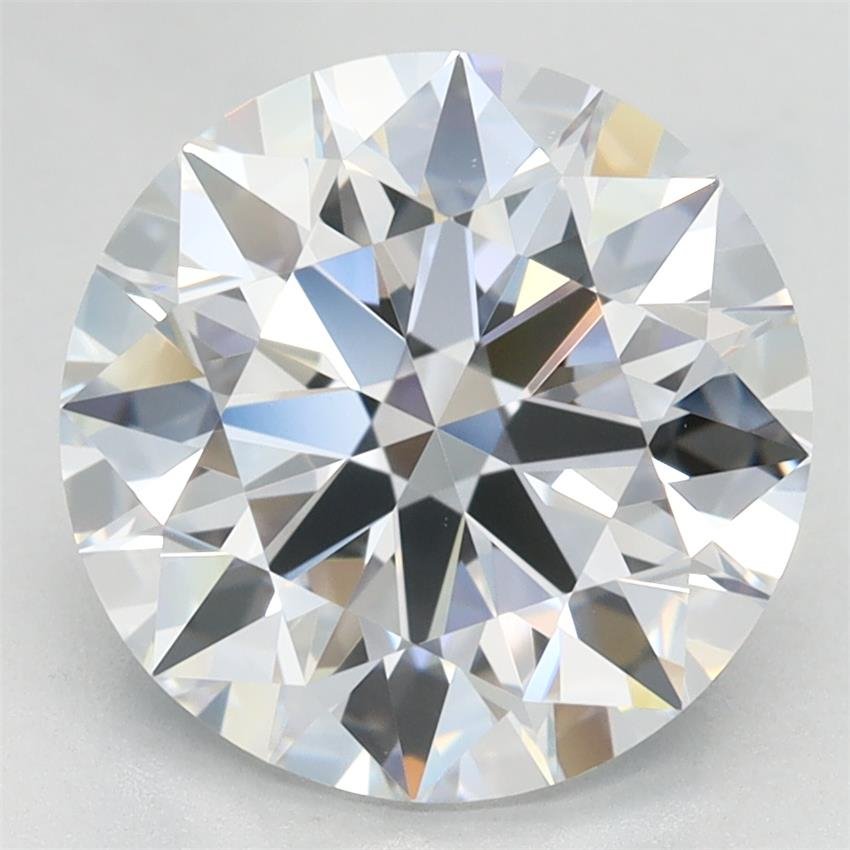 3.30ct E VVS1 Rare Carat Ideal Cut Round Lab Grown Diamond