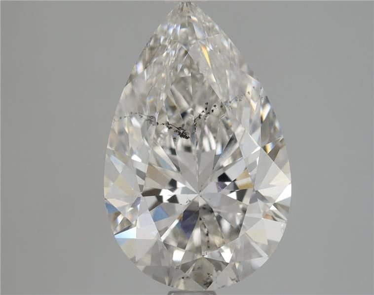 2.50ct H SI2 Rare Carat Ideal Cut Pear Lab Grown Diamond