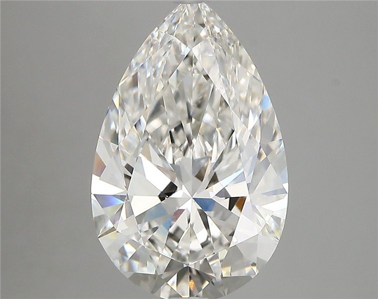 3.80 Carat Pear Lab Diamond