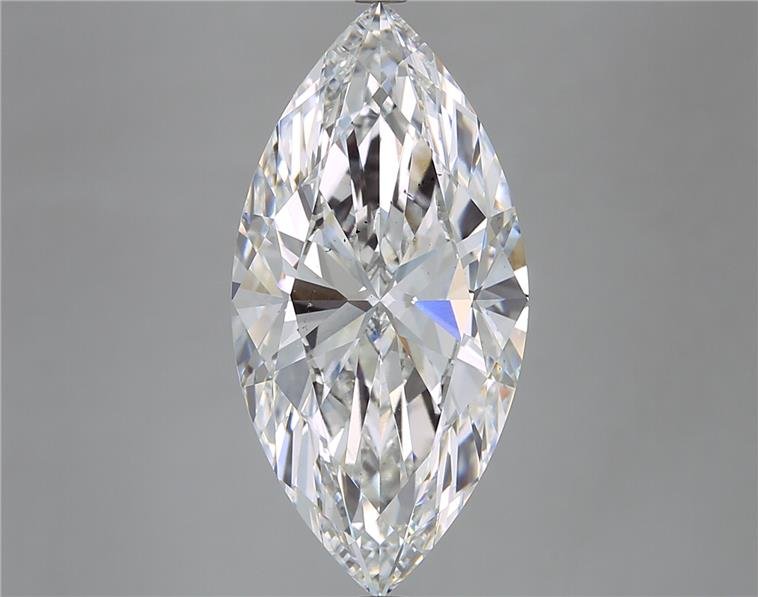 7.02ct F VS2 Rare Carat Ideal Cut Marquise Lab Grown Diamond