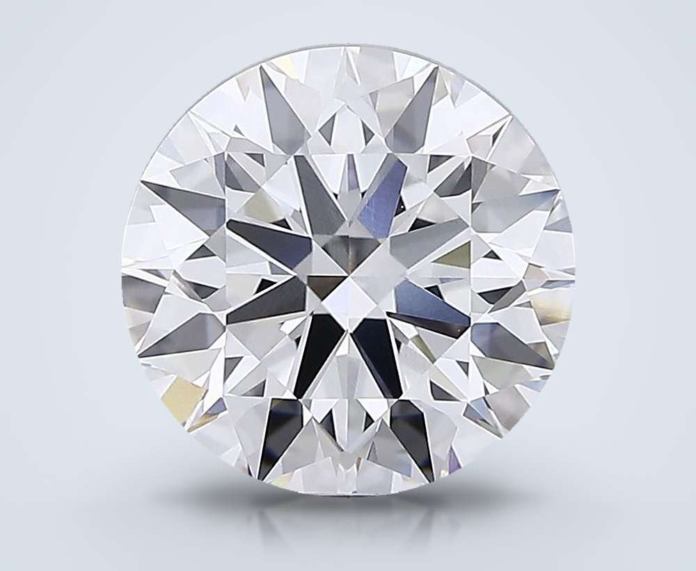 6.16 Carat Round Lab Diamond