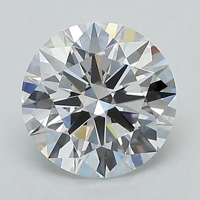1.37ct D VVS2 Rare Carat Ideal Cut Round Lab Grown Diamond