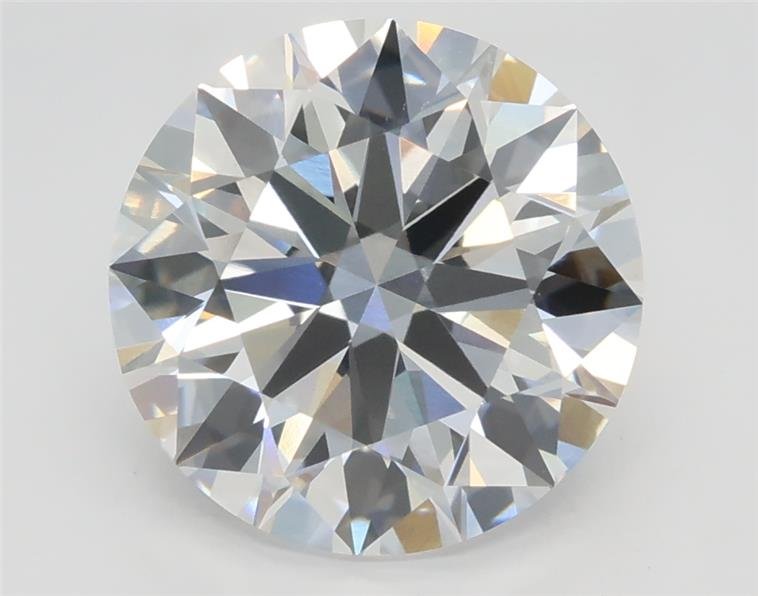 2.57ct D VVS2 Rare Carat Ideal Cut Round Lab Grown Diamond