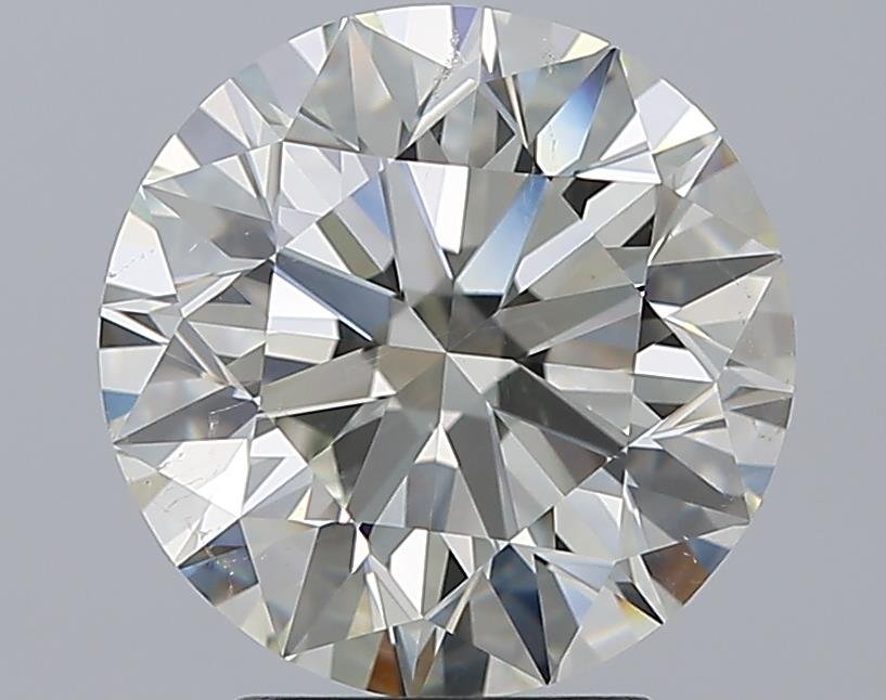 3.62ct K SI1 Excellent Cut Round Diamond