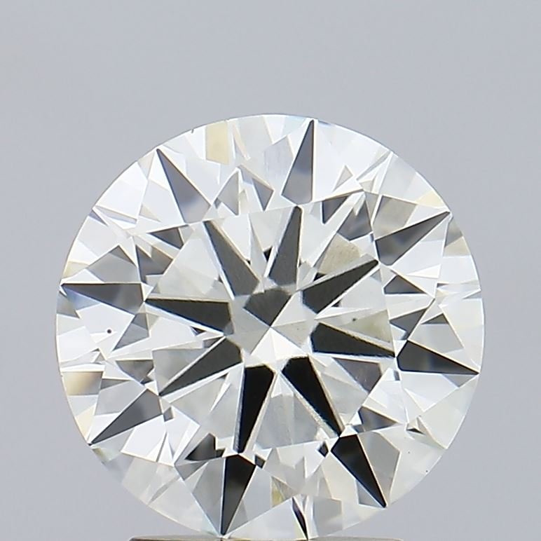 2.52ct J VS1 Excellent Cut Round Lab Grown Diamond