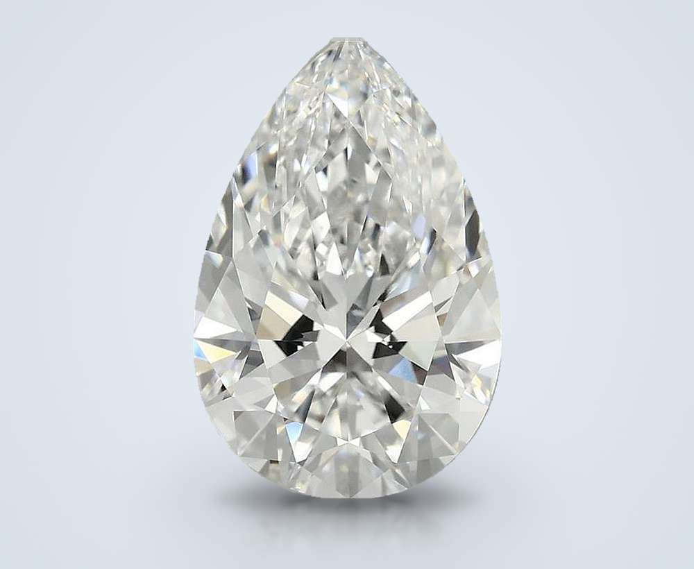 4.10 Carat Pear Lab Diamond
