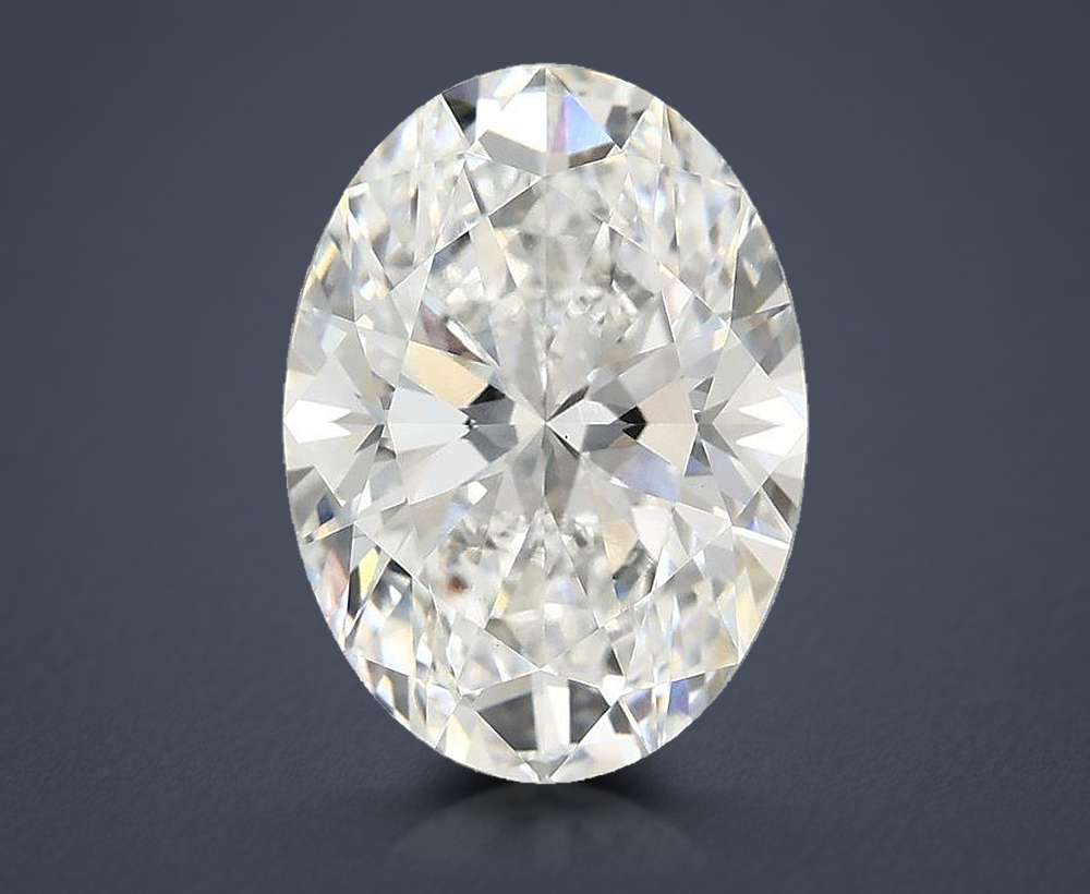 4.96 Carat Oval Lab Diamond