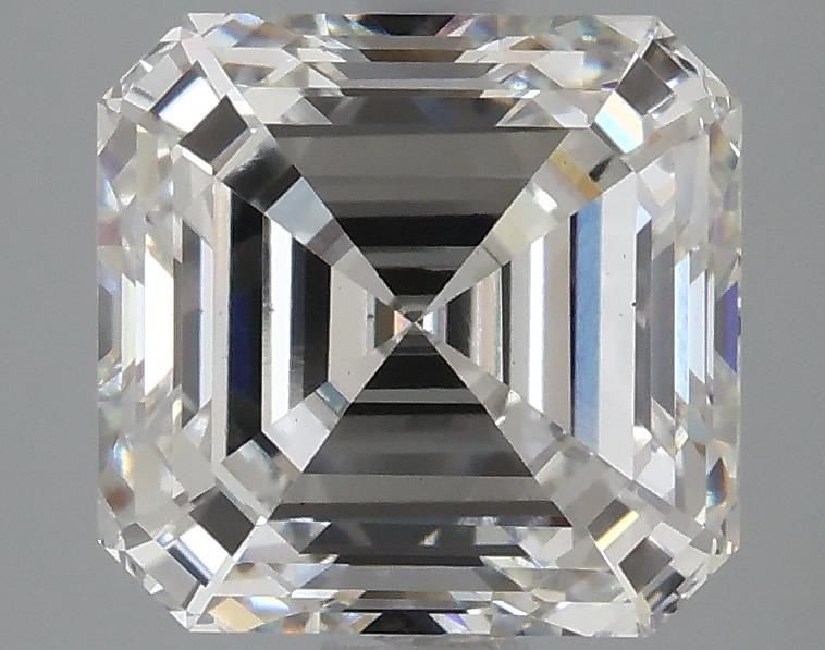 3.76ct G VS1 Rare Carat Ideal Cut Asscher Lab Grown Diamond