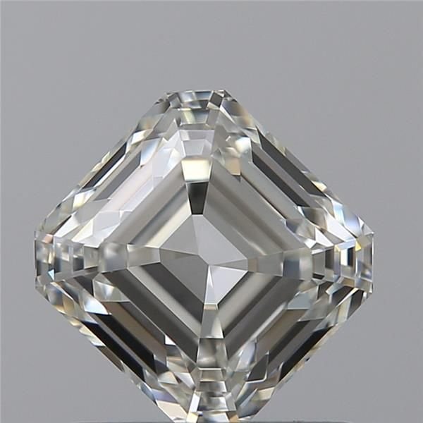 0.91ct J VS1 Very Good Cut Asscher Diamond