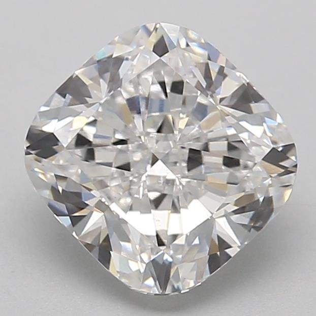 2.56ct D VVS2 Rare Carat Ideal Cut Cushion Lab Grown Diamond