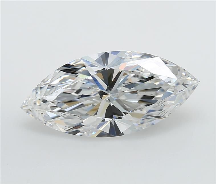 5.07ct E VVS2 Rare Carat Ideal Cut Marquise Lab Grown Diamond