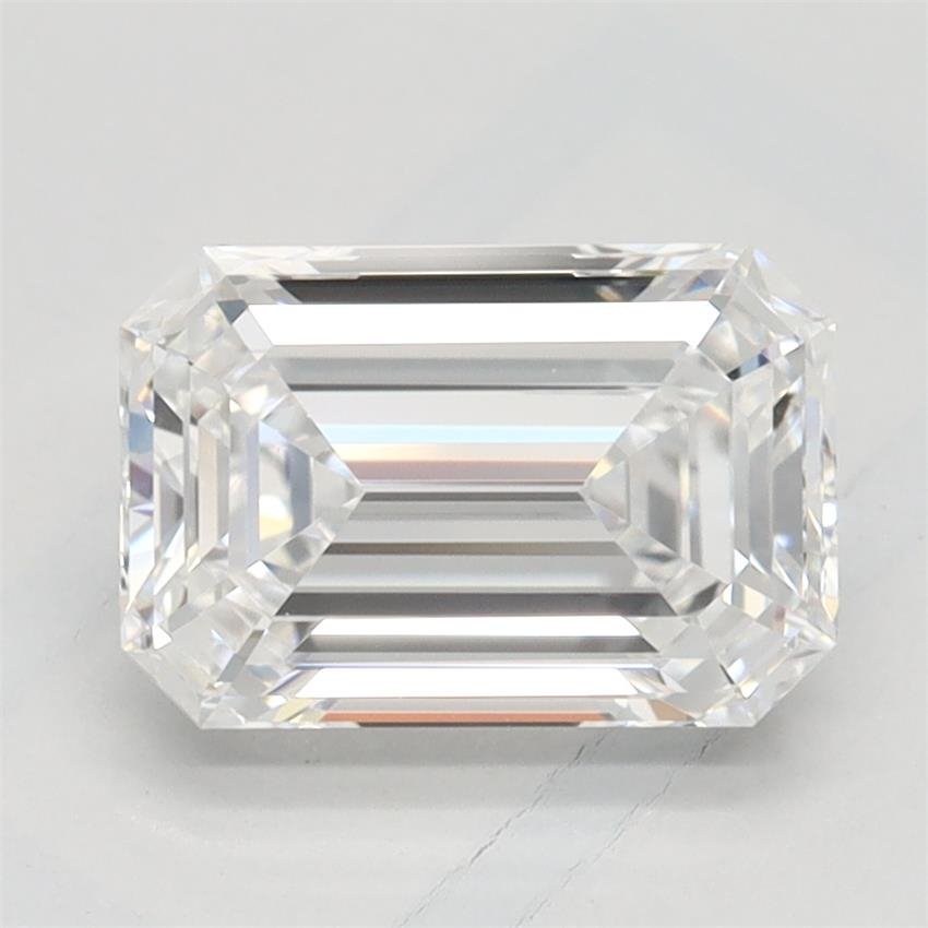 1.53ct D VVS1 Excellent Cut Emerald Lab Grown Diamond