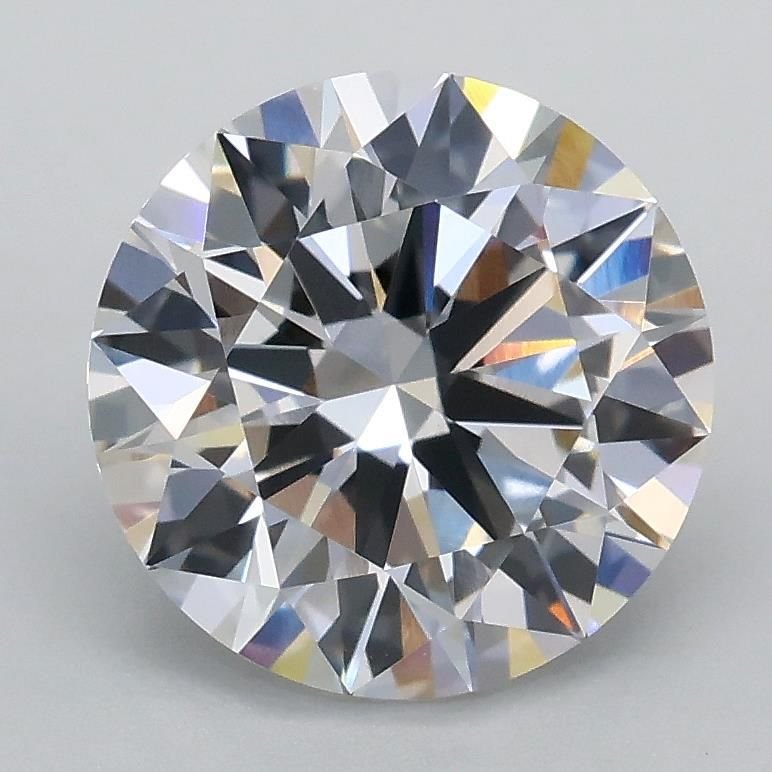 2.08ct F VVS2 Rare Carat Ideal Cut Round Lab Grown Diamond