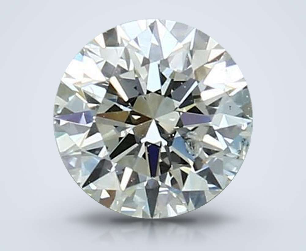 0.70 Carat Round Natural Diamond