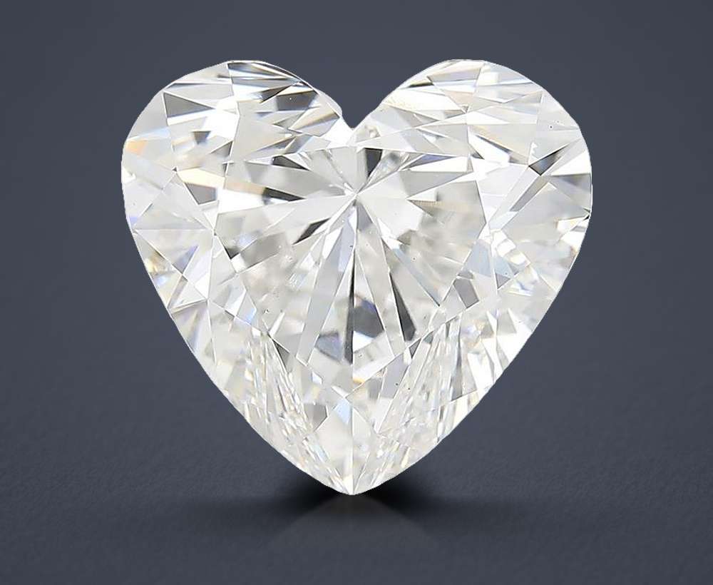 7.82 Carat Heart Lab Diamond