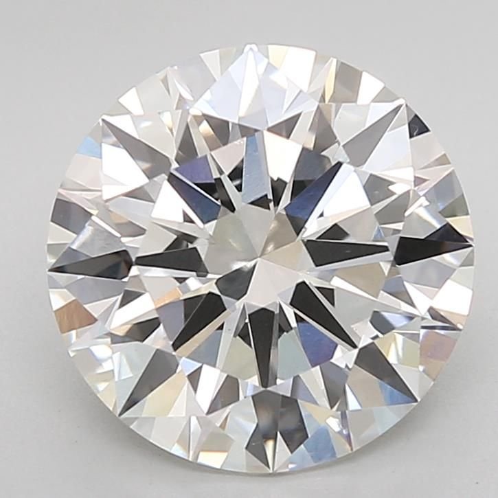 4.04ct G VVS2 Excellent Cut Round Lab Grown Diamond