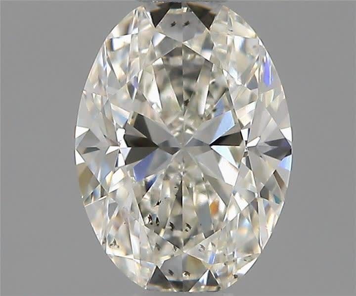 1.03ct J SI2 Rare Carat Ideal Cut Oval Diamond