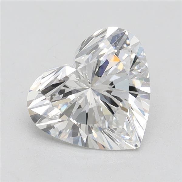 1.50ct E VS2 Rare Carat Ideal Cut Heart Lab Grown Diamond