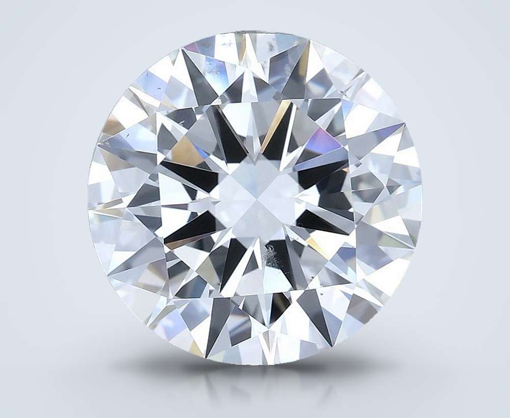 3.70 Carat Round Natural Diamond