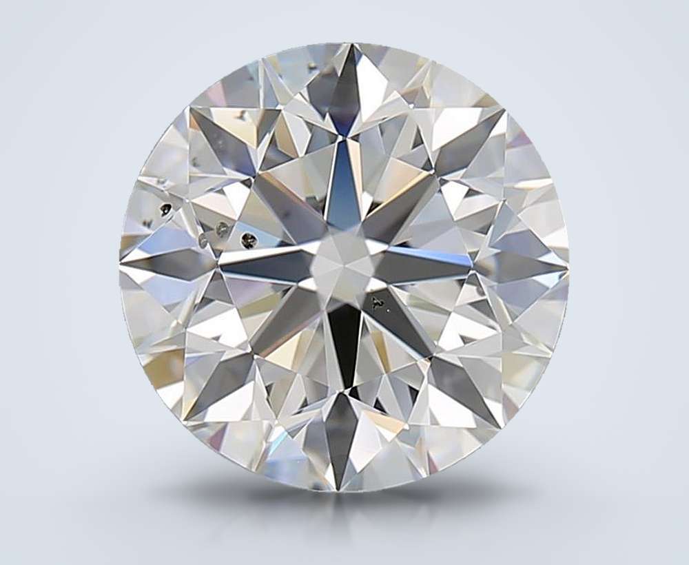 3.09 Carat Round Natural Diamond