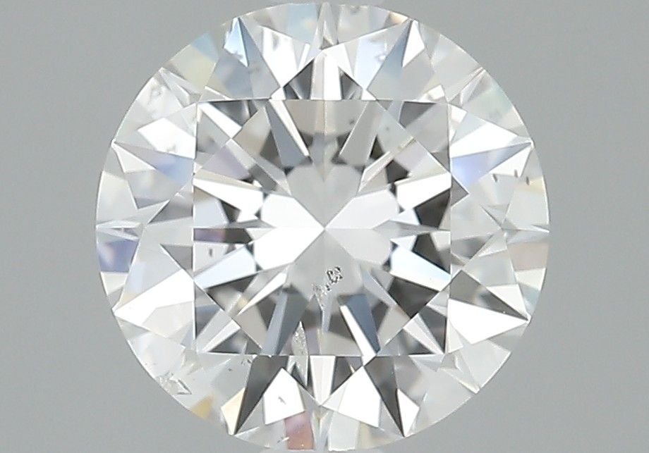 3.01ct G SI2 Rare Carat Ideal Cut Round Diamond