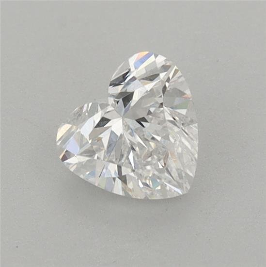 0.63ct E VS1 Very Good Cut Heart Lab Grown Diamond