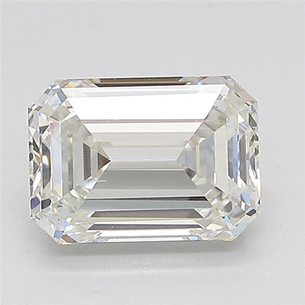 1.67ct H VS1 Rare Carat Ideal Cut Emerald Lab Grown Diamond