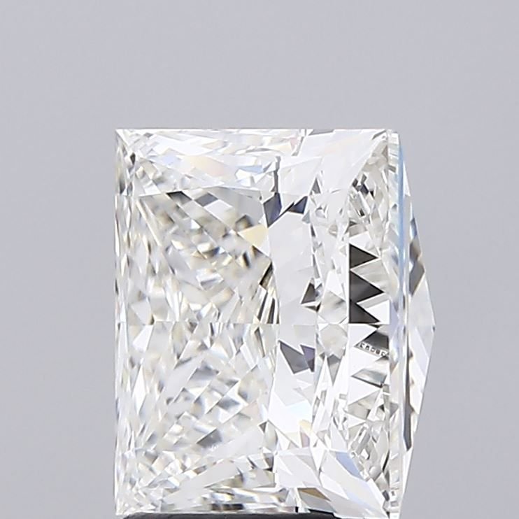 3.37ct H VVS2 Rare Carat Ideal Cut Princess Lab Grown Diamond