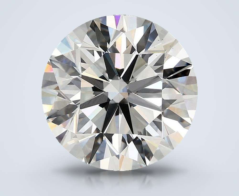 4.01 Carat Round Lab Diamond