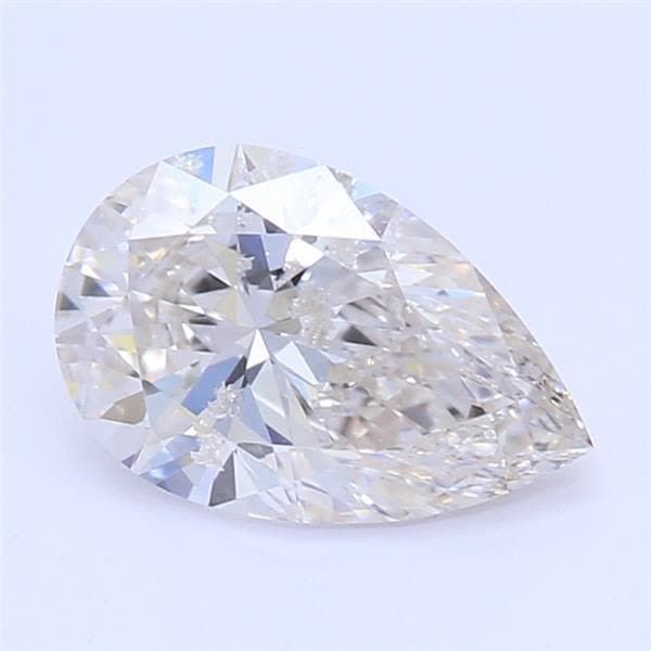 0.63ct H SI2 Rare Carat Ideal Cut Pear Lab Grown Diamond