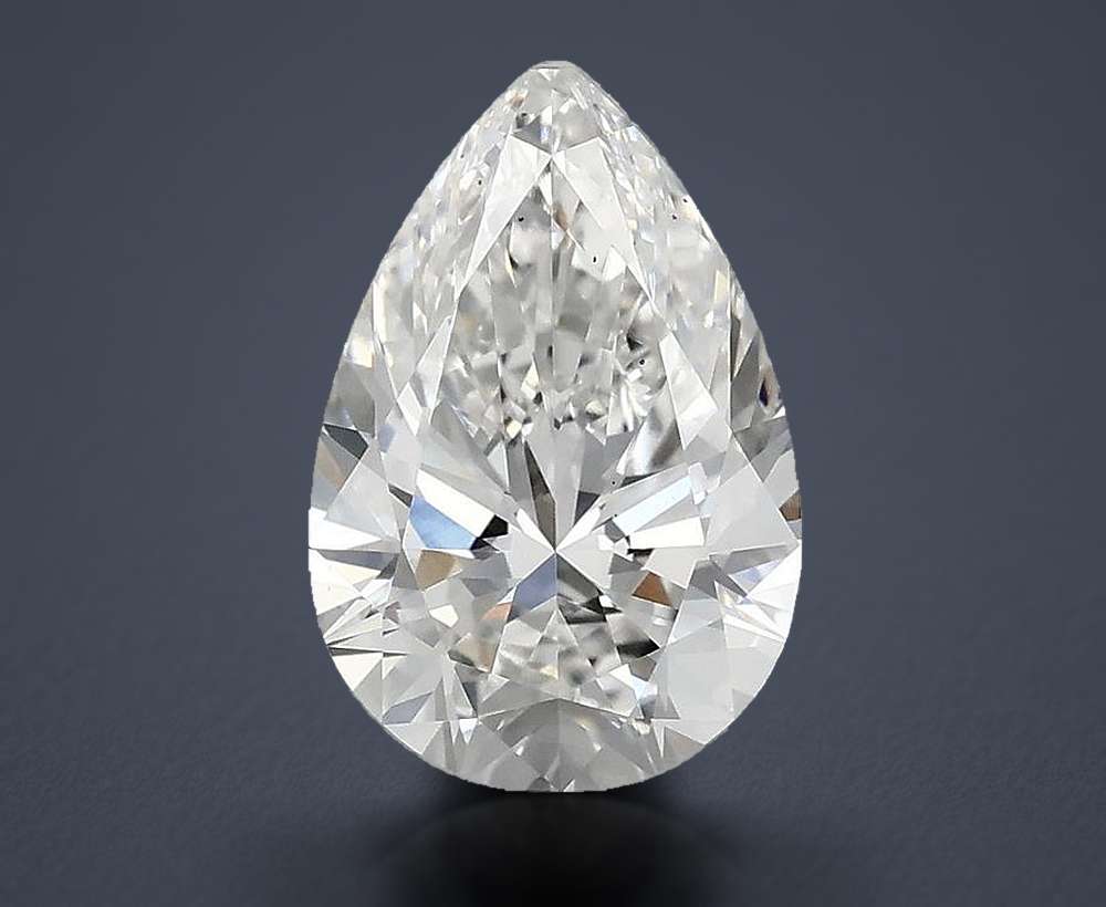 2.34 Carat Pear Lab Diamond