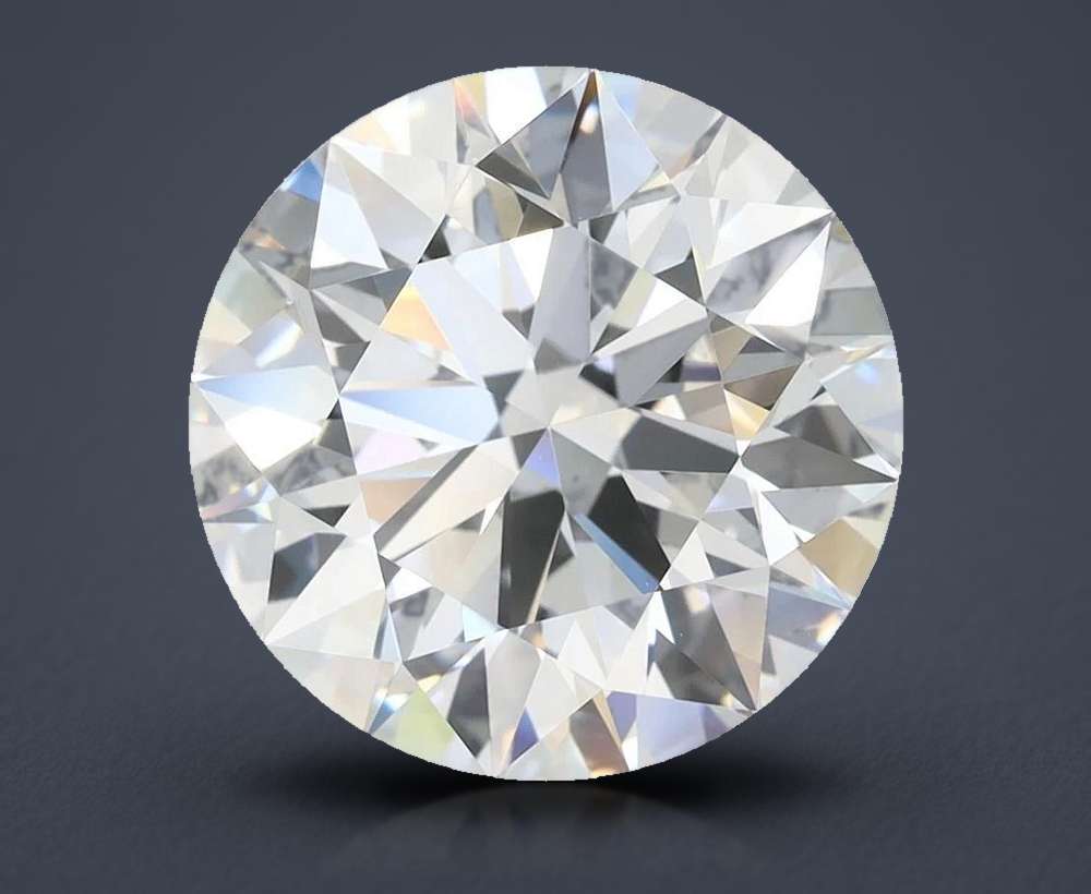 4.42 Carat Round Lab Diamond