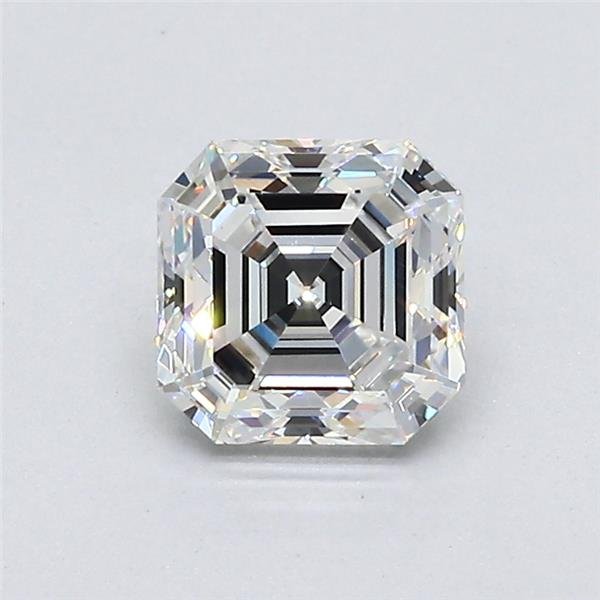 0.97ct D VS1 Very Good Cut Asscher Diamond