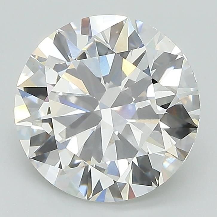 2.48ct F VS1 Excellent Cut Round Lab Grown Diamond