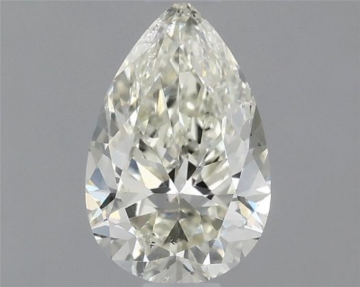 0.70 Carat Pear Natural Diamond