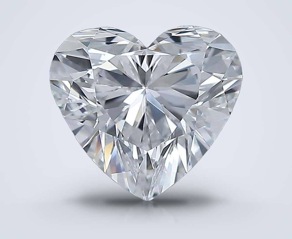 1.64 Carat Heart Natural Diamond