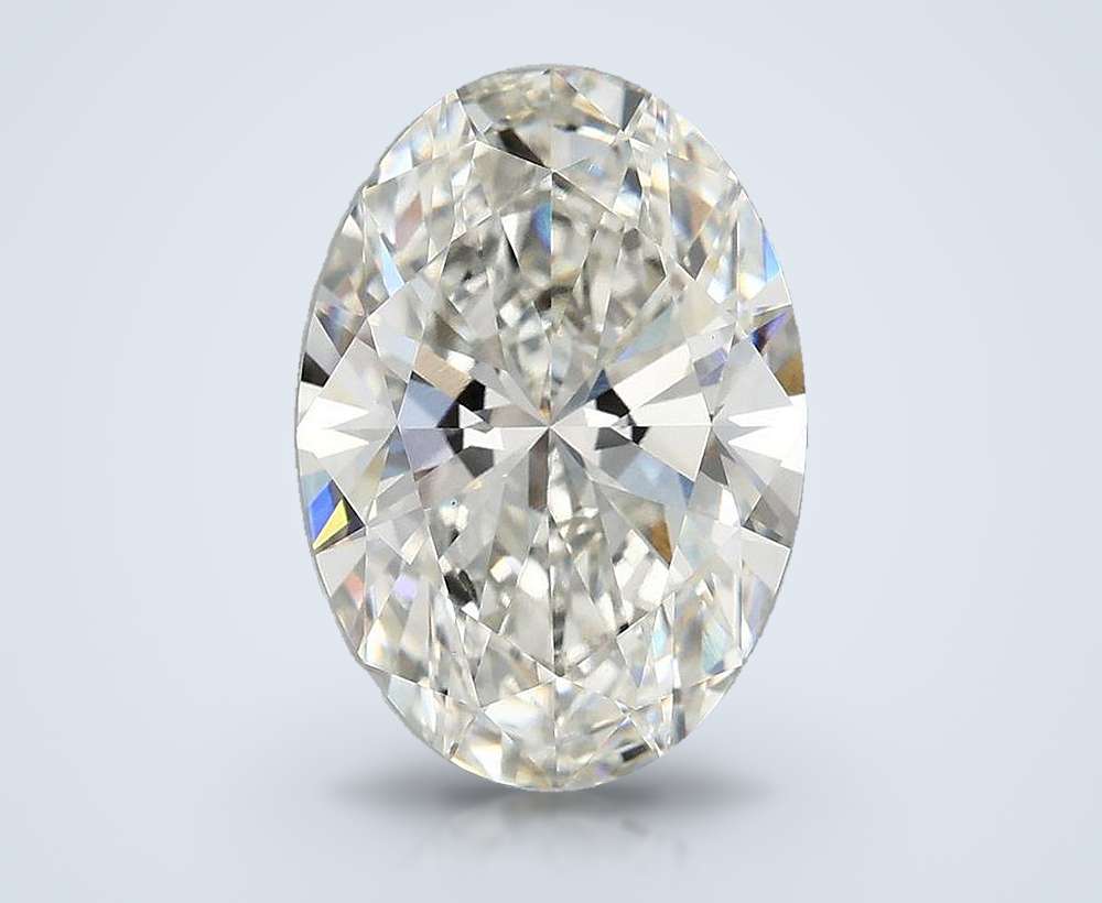 4.89 Carat Oval Lab Diamond