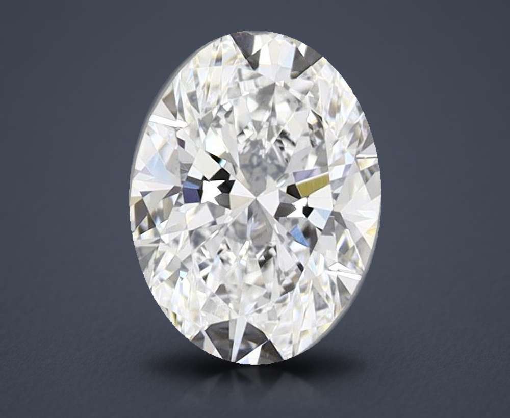 0.84 Carat Oval Lab Diamond