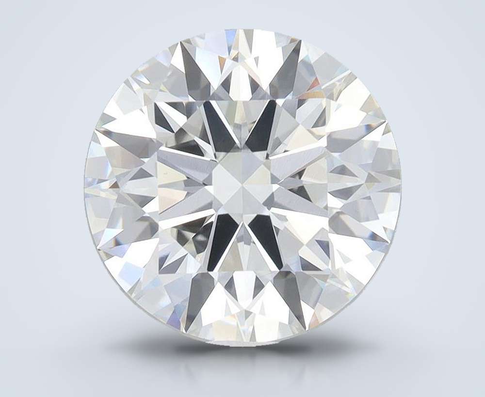 5.58 Carat Round Lab Diamond