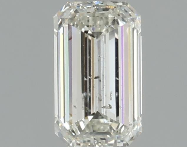 1.00ct J SI2 Rare Carat Ideal Cut Emerald Diamond