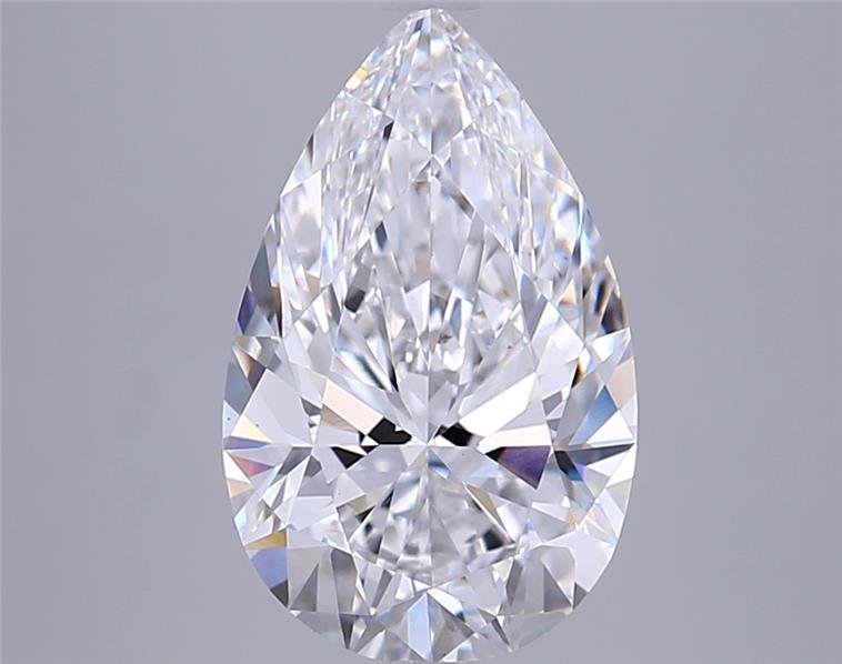 3.04 Carat Pear Lab Diamond