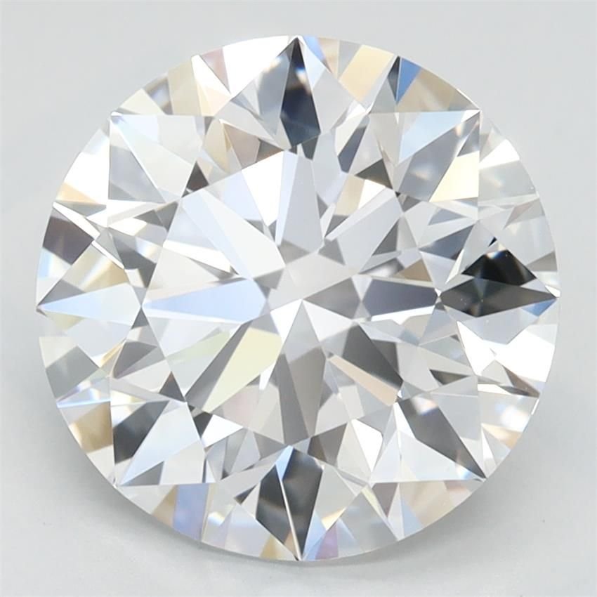 3.03ct D VVS1 Rare Carat Ideal Cut Round Lab Grown Diamond