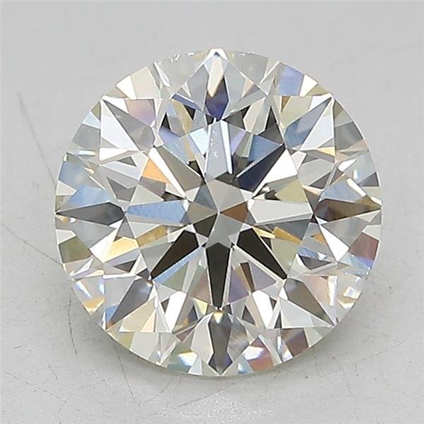 2.03ct J VS1 Rare Carat Ideal Cut Round Lab Grown Diamond