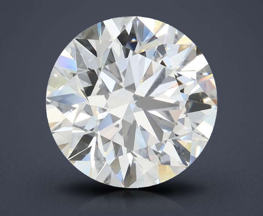 3.45 Carat Round Lab Diamond
