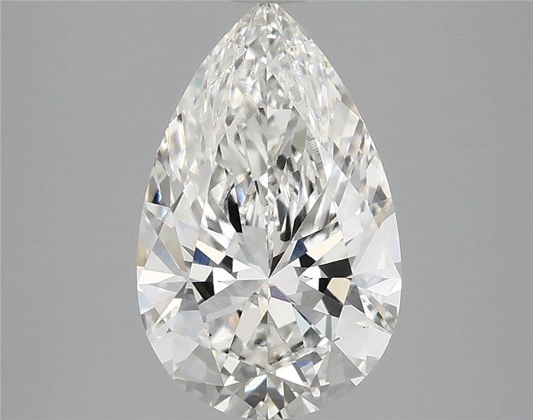 2.72 Carat Pear Lab Diamond