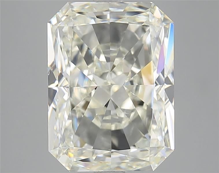 5.02ct J VS2 Rare Carat Ideal Cut Radiant Diamond