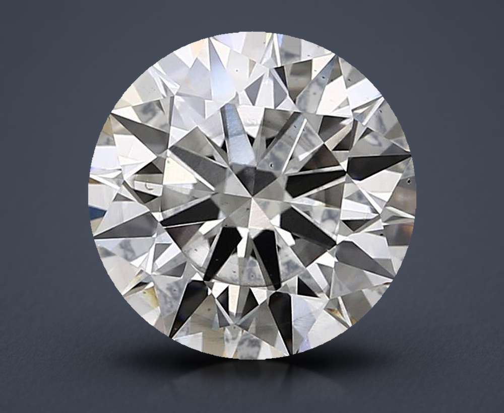 3.58 Carat Round Lab Diamond
